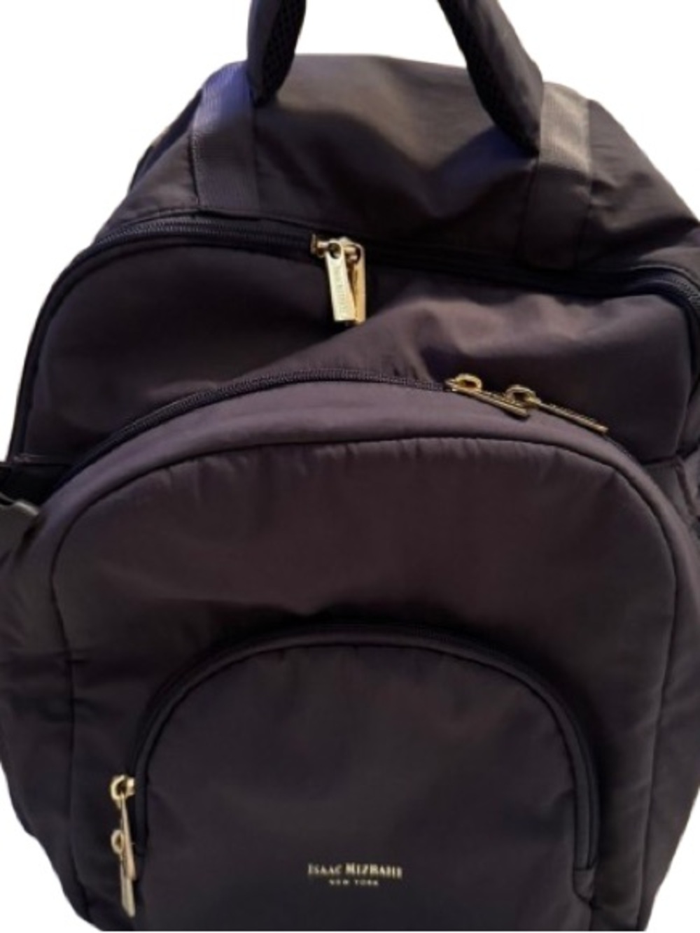 Isaac Mizrahi New York Travel Lunch Laptop Backpack Black